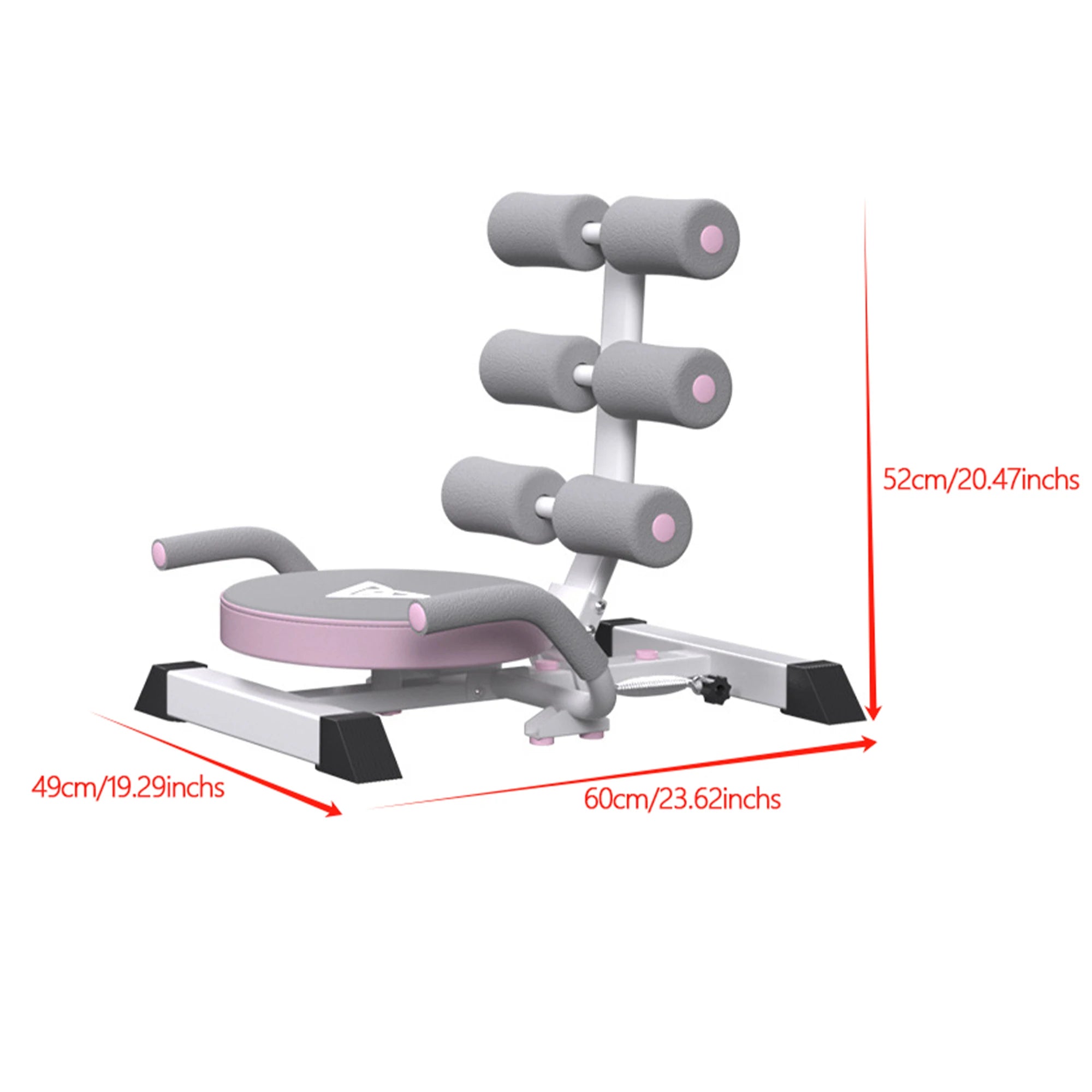 Ab Machine Sit-Up Bench – Portable Core Exerciser