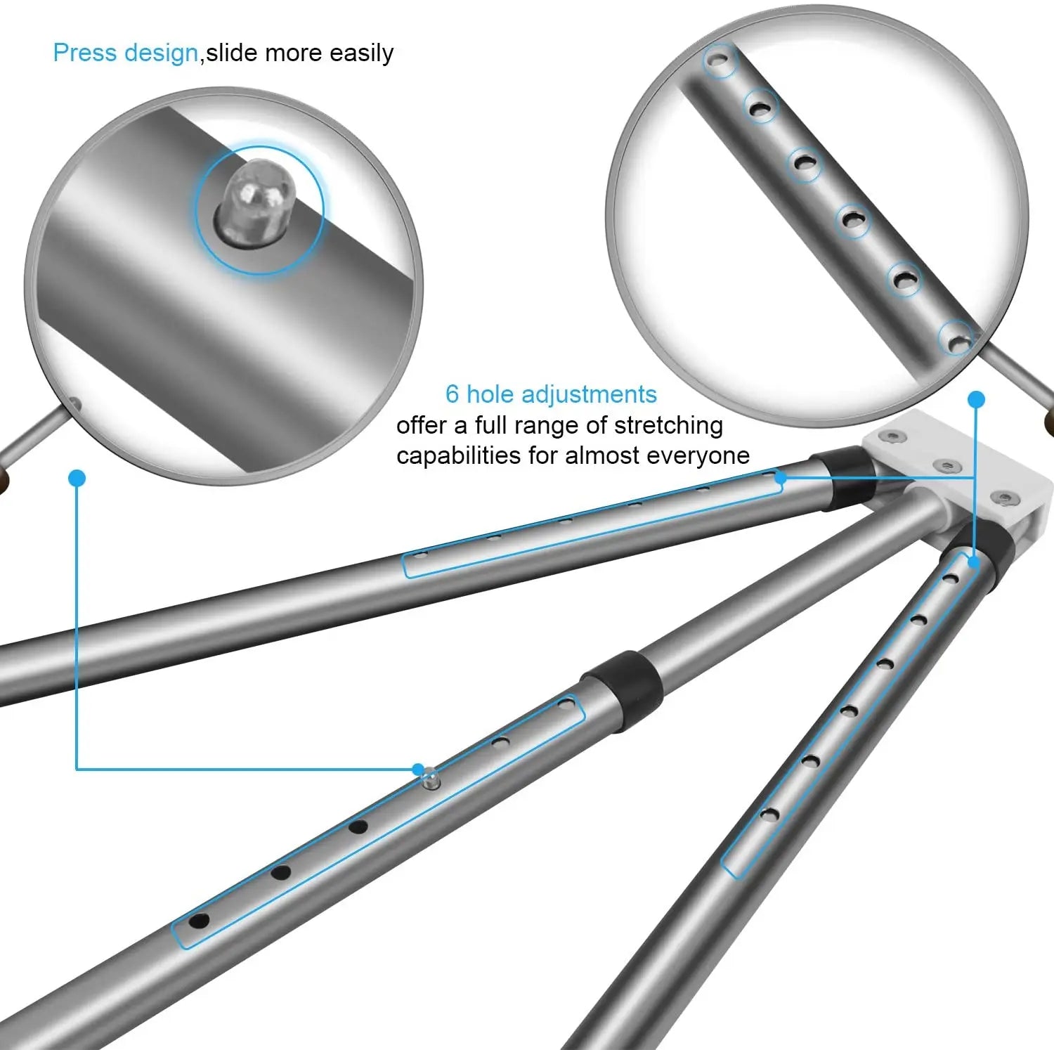 3-Bar Leg Stretcher – Adjustable Flexibility Trainer