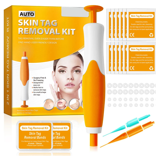 2-in-1 Skin Tag Remover Kit – Micro & Standard Mole/Wart Tool
