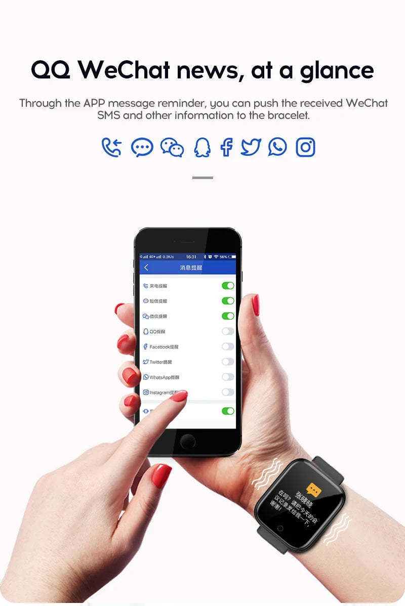 Y68 D20 Smart Watch – Phone, Music & Health Tracker for Men & Women