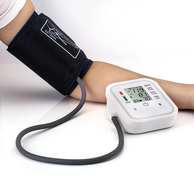 Spanish, English, Portuguese, Russian, No Voice-Digital Arm Blood Pressure Monitor