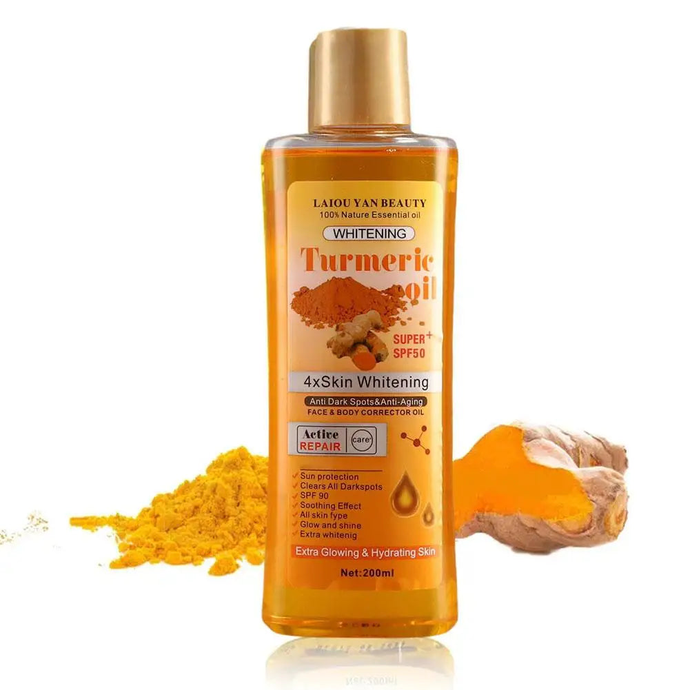 Turmeric Essential Oil Facial & Body Massage Oil – 200ml