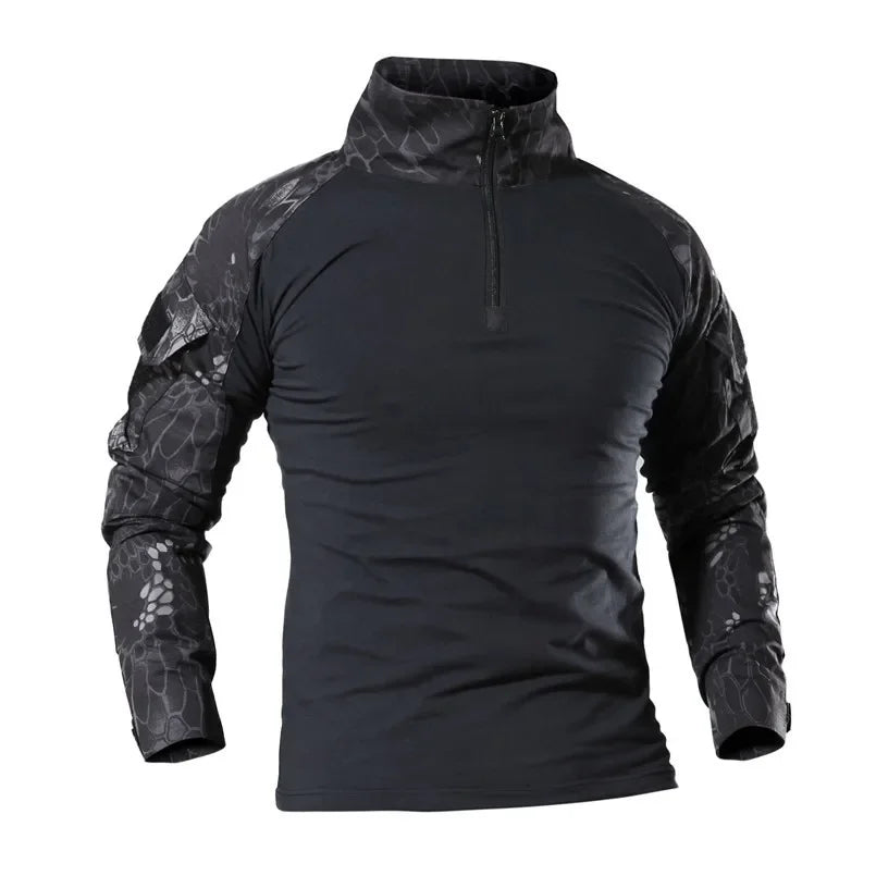 Men’s Tactical Long Sleeve Quick-Dry Outdoor Tee