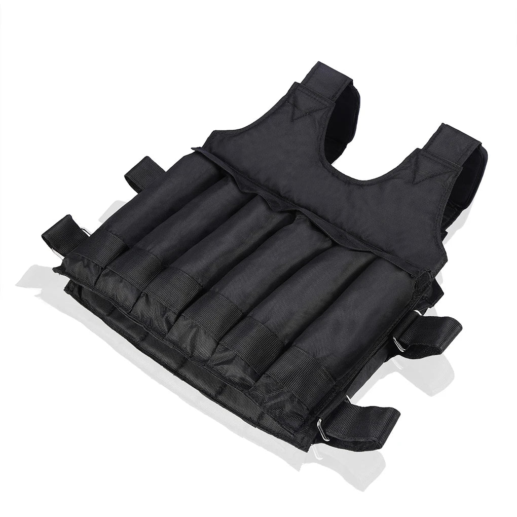 2025 New 1-20kg Women Men Fitness Sports Weighted Vest Adjustable Workout Exercise Training Weight Bearing Clothes
