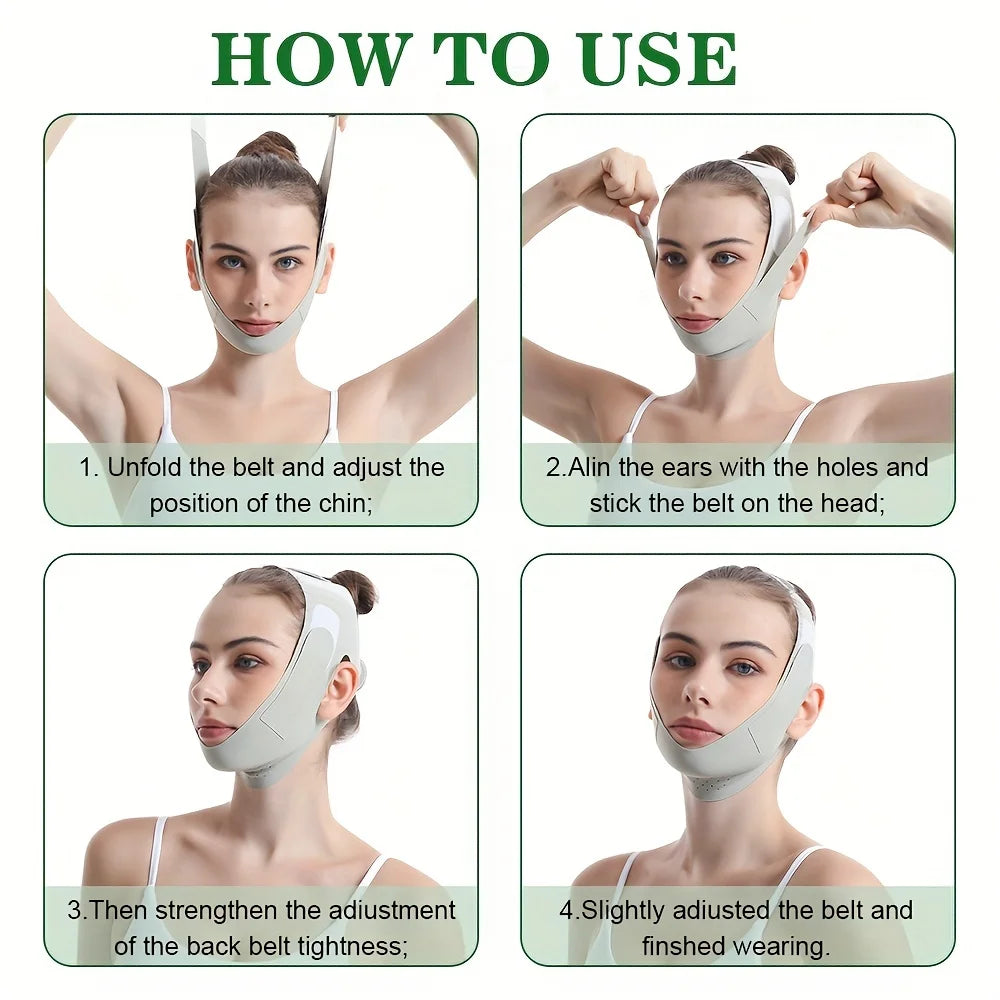 V-Line Sculpting Band – Reusable Face & Chin Lifting Strap