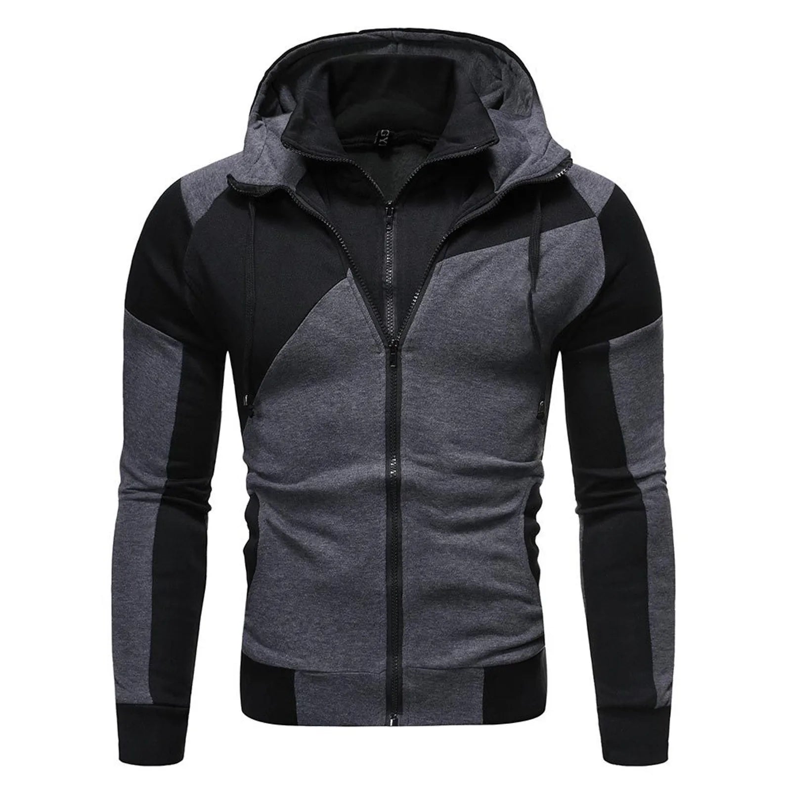 Men’s Spring Double Zipper Sweatpants Set