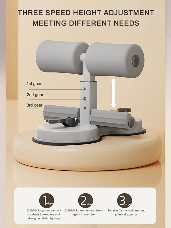 Workout Abs Trainer with 2 Suction Cups – Self-Suction Abs Machine