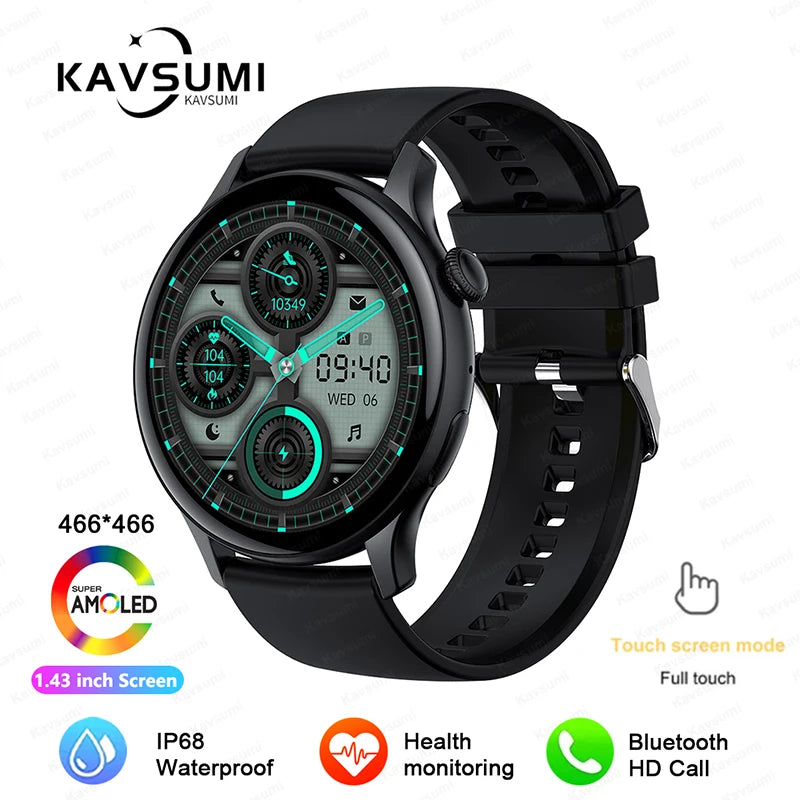 2024 NFC Smartwatch for Women – GPS, Voice & Health Tracker