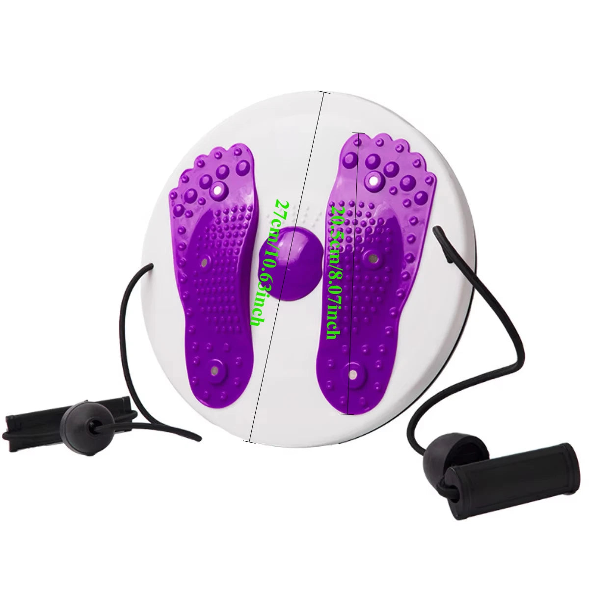 2-in-1 Waist Twisting & Foot Massage Disc