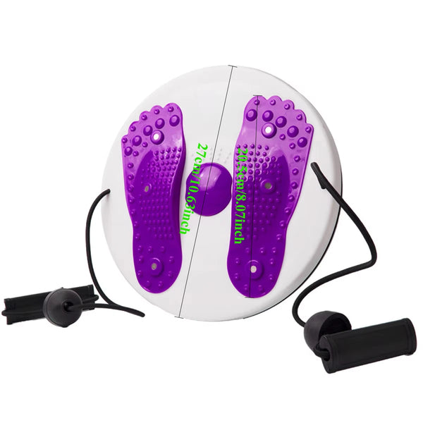 2-in-1 Waist Twisting & Foot Massage Disc