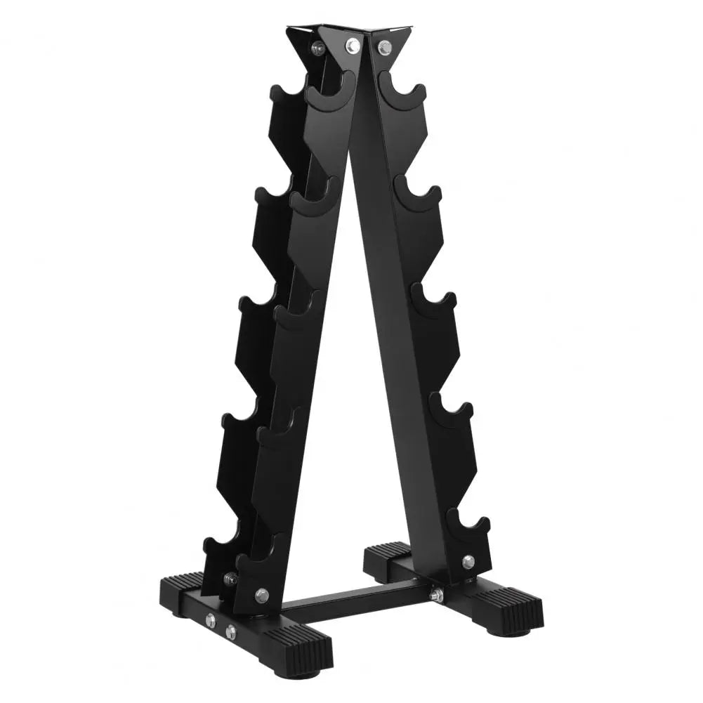 5-Tier Dumbbell Rack Home Gym Storage Shelf