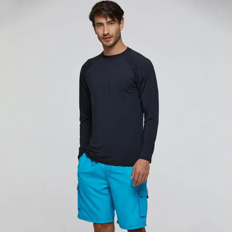 Men’s UPF 50+ Sun Protection Long Sleeve Shirt