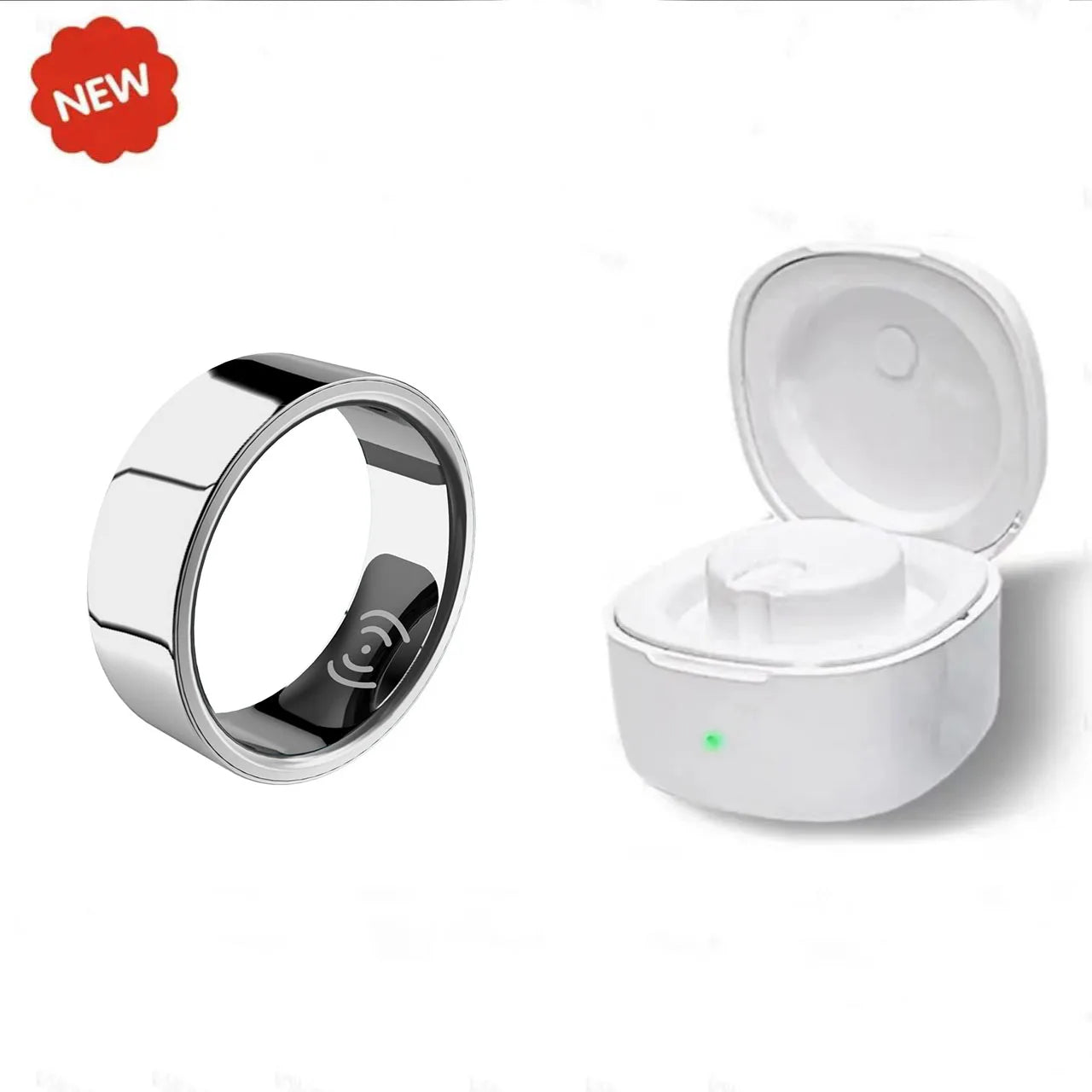 Smart Ring SR200 Health Tracker – Waterproof Multi-Sensor Ring