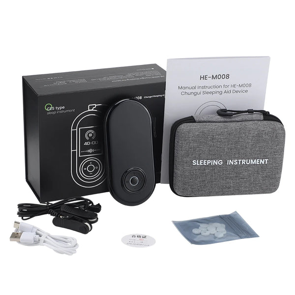 CES Fast Sleep Aid Ear Clip-Type Insomnia Electrotherapy Device: