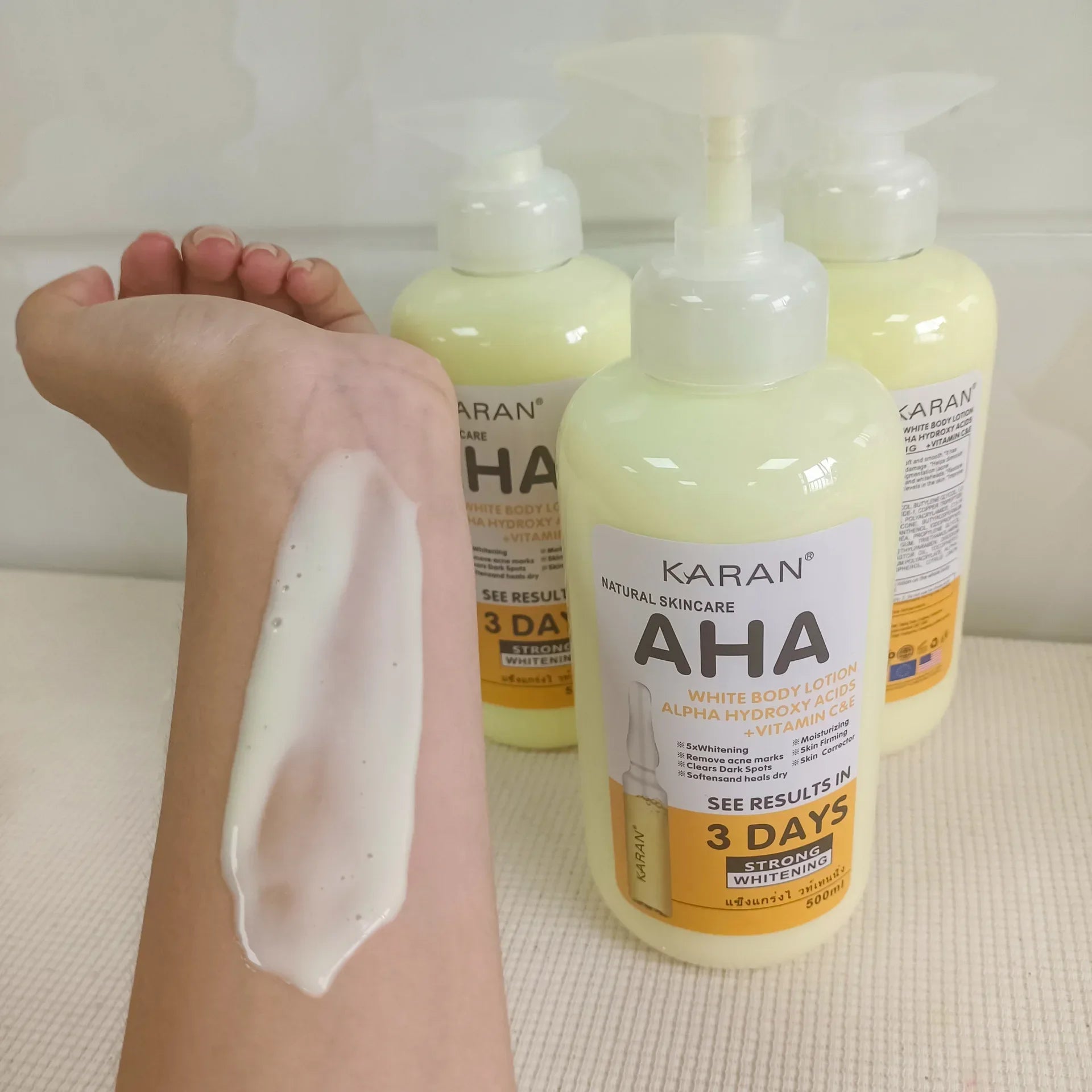 500ml Whitening Body Cream with Vitamin C&E