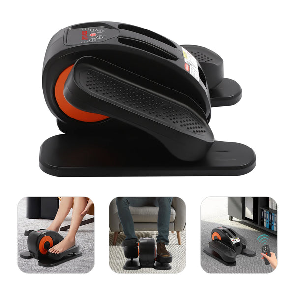 Under Desk Electric Elliptical Leg Exerciser with Remote