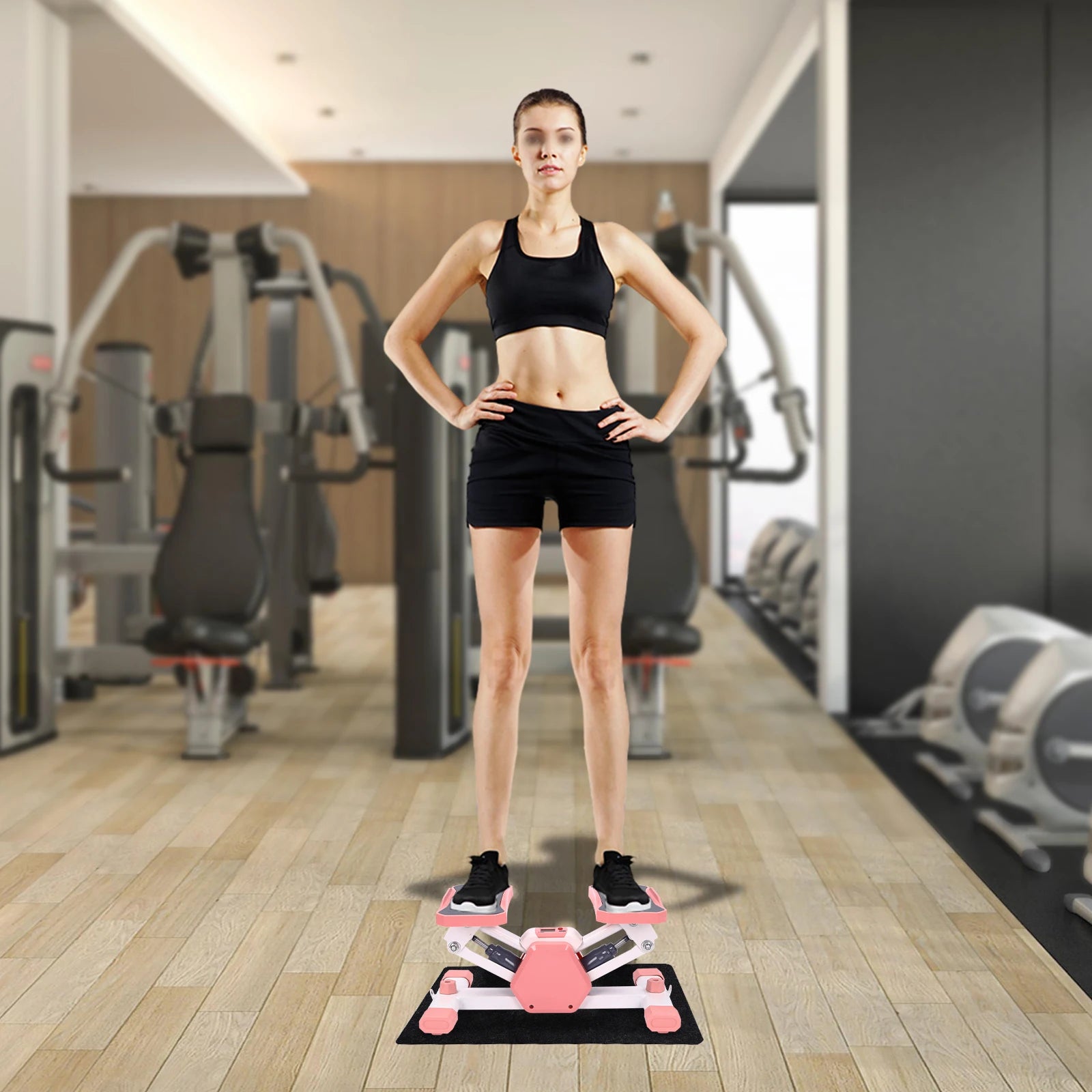 Mini Stepper Home Exercise Equipment – Pink
