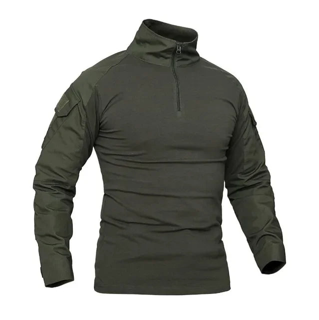 Men’s Tactical Long Sleeve Quick-Dry Outdoor Tee