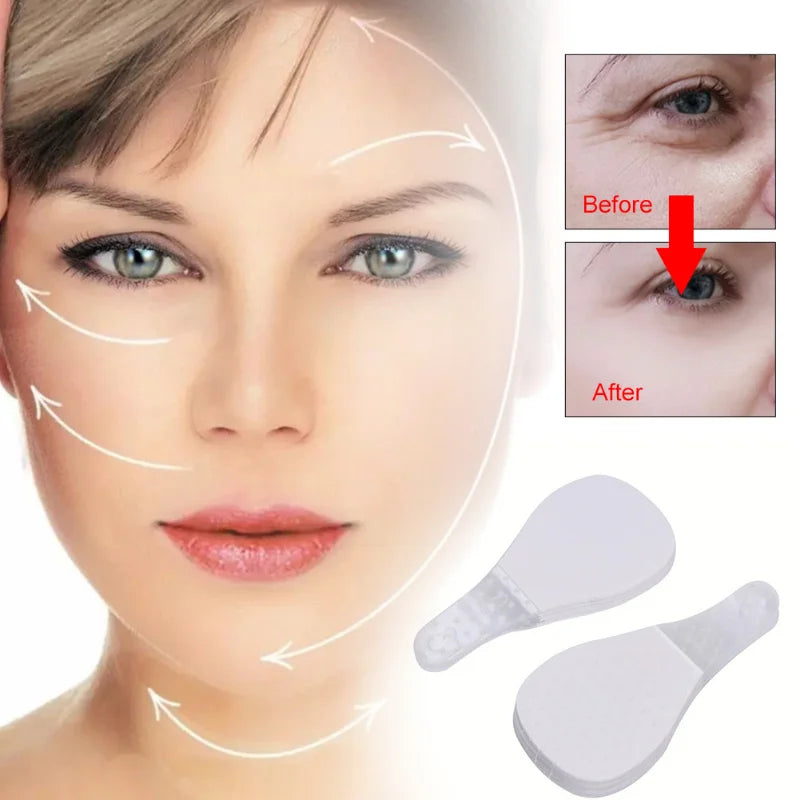 40Pcs Face Lift Tape – Invisible Wrinkle & Chin Lifting Patches