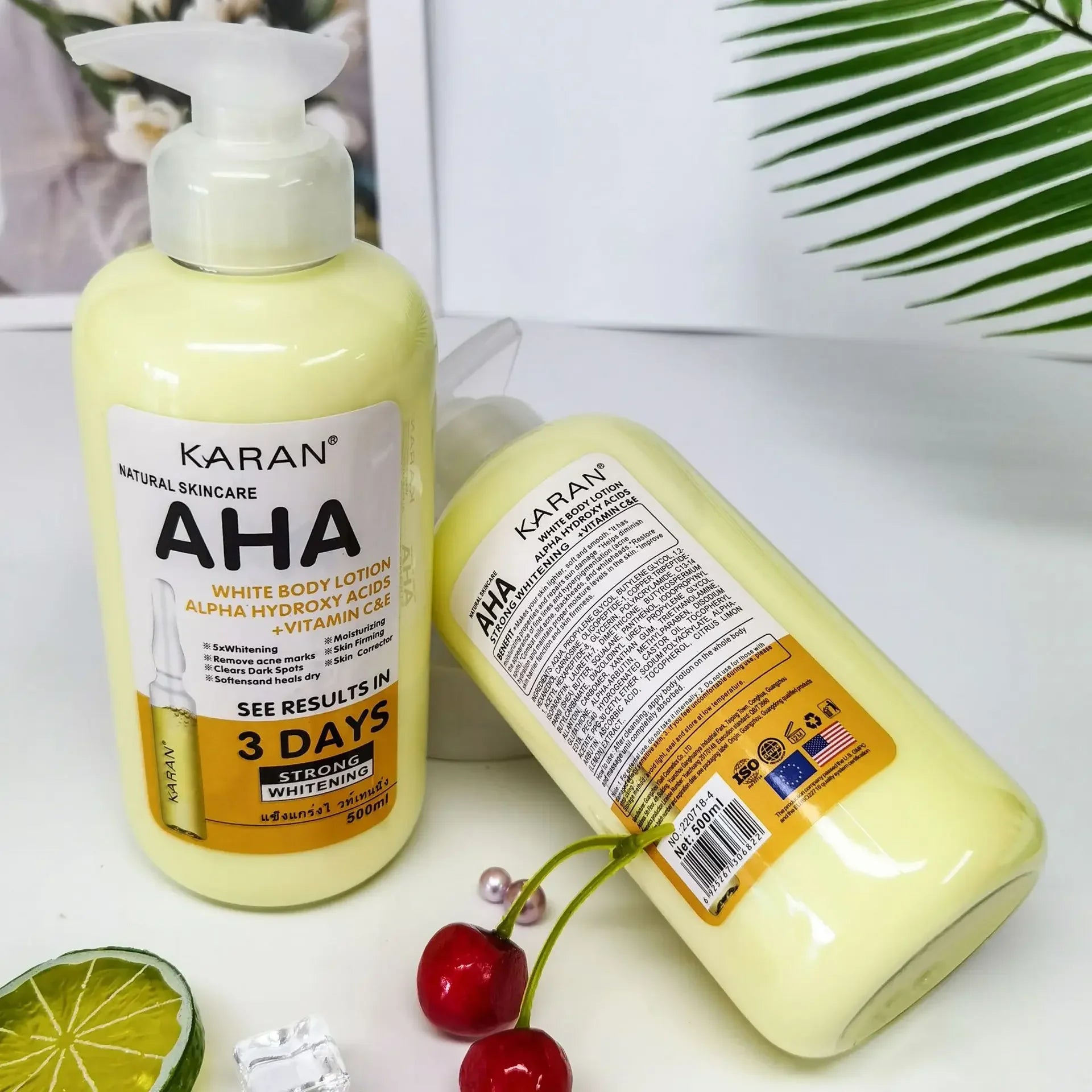 500ml Whitening Body Cream with Vitamin C&E
