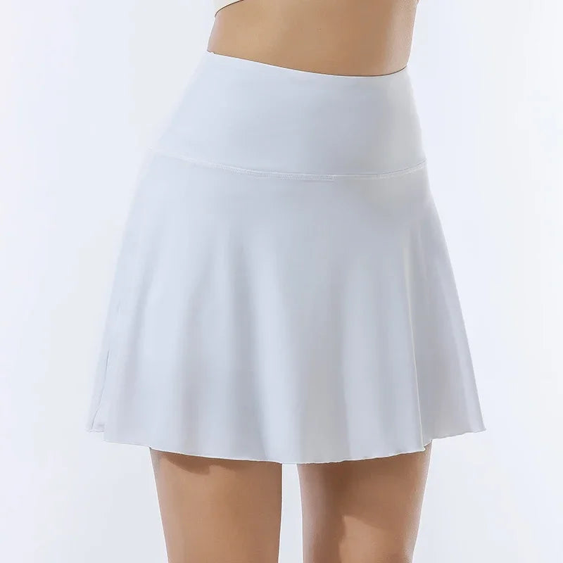 Women’s High-Waisted Quick-Dry Sports Skirt