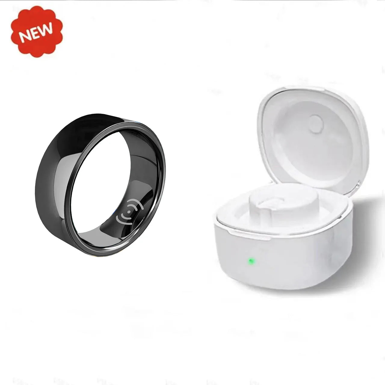 Smart Ring SR200 Health Tracker – Waterproof Multi-Sensor Ring