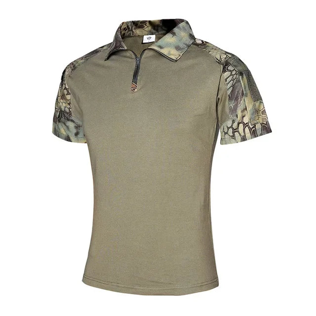 Men’s Camouflage Tactical Quick-Dry Shirt