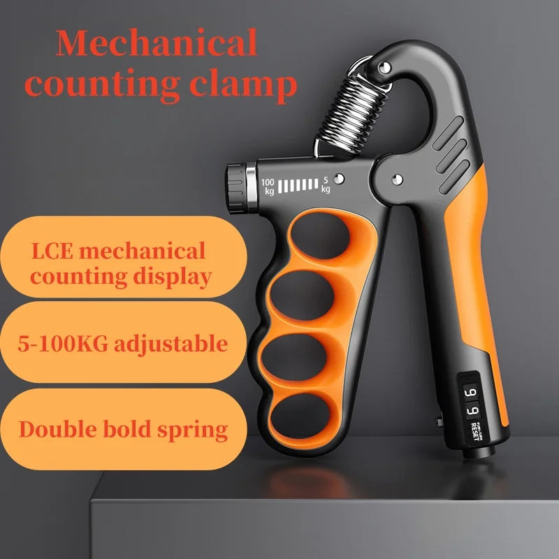 5-100kg Grip Strength Gym Wrist Expander Hand Strengthener