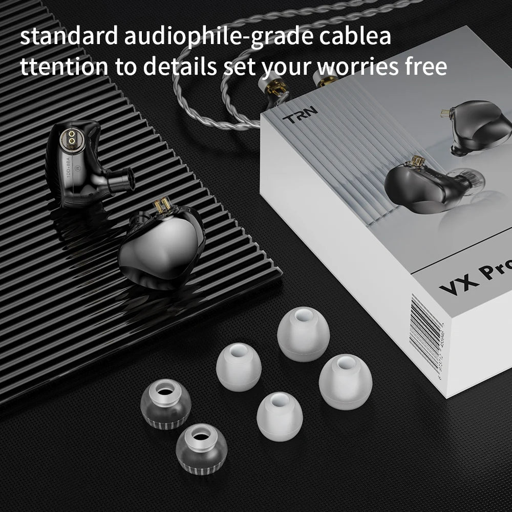 New VX Pro+ 8BA+1DD Hybrid In-Ear Monitor Earphones