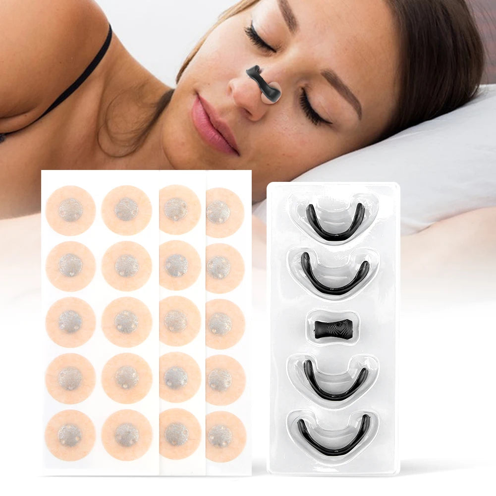 15 Pairs Magnetic Nasal Strips – Anti Snoring, Airflow Boost, Sleep Aid Breathing Dilators for Nighttime Use