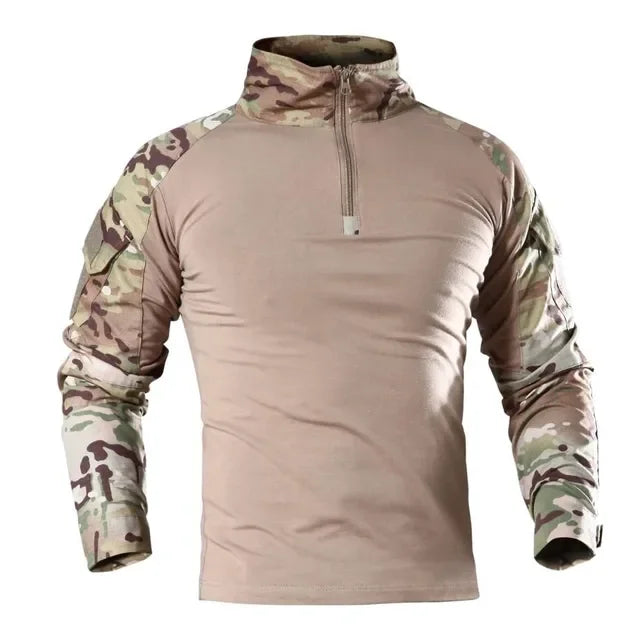 Men’s Tactical Long Sleeve Quick-Dry Outdoor Tee
