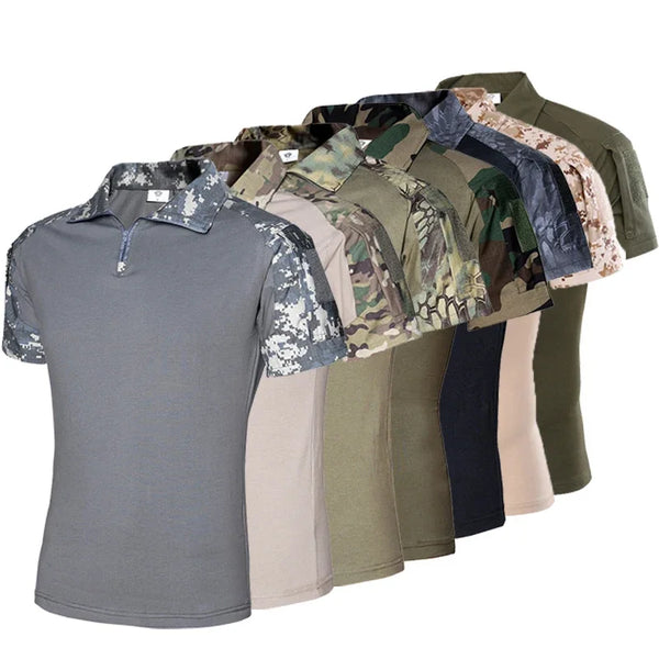 Men’s Camouflage Tactical Quick-Dry Shirt