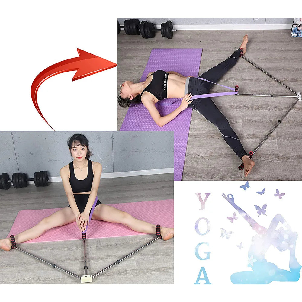 3-Bar Leg Stretcher – Adjustable Flexibility Trainer