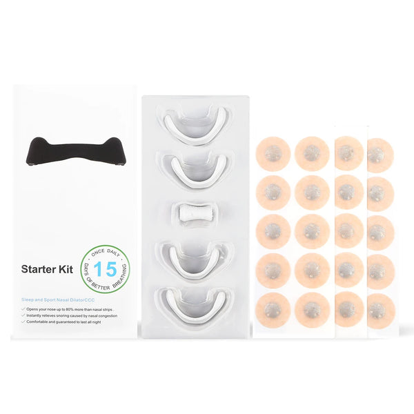 15 Pairs Magnetic Nasal Strips – Anti Snoring, Airflow Boost, Sleep Aid Breathing Dilators for Nighttime Use