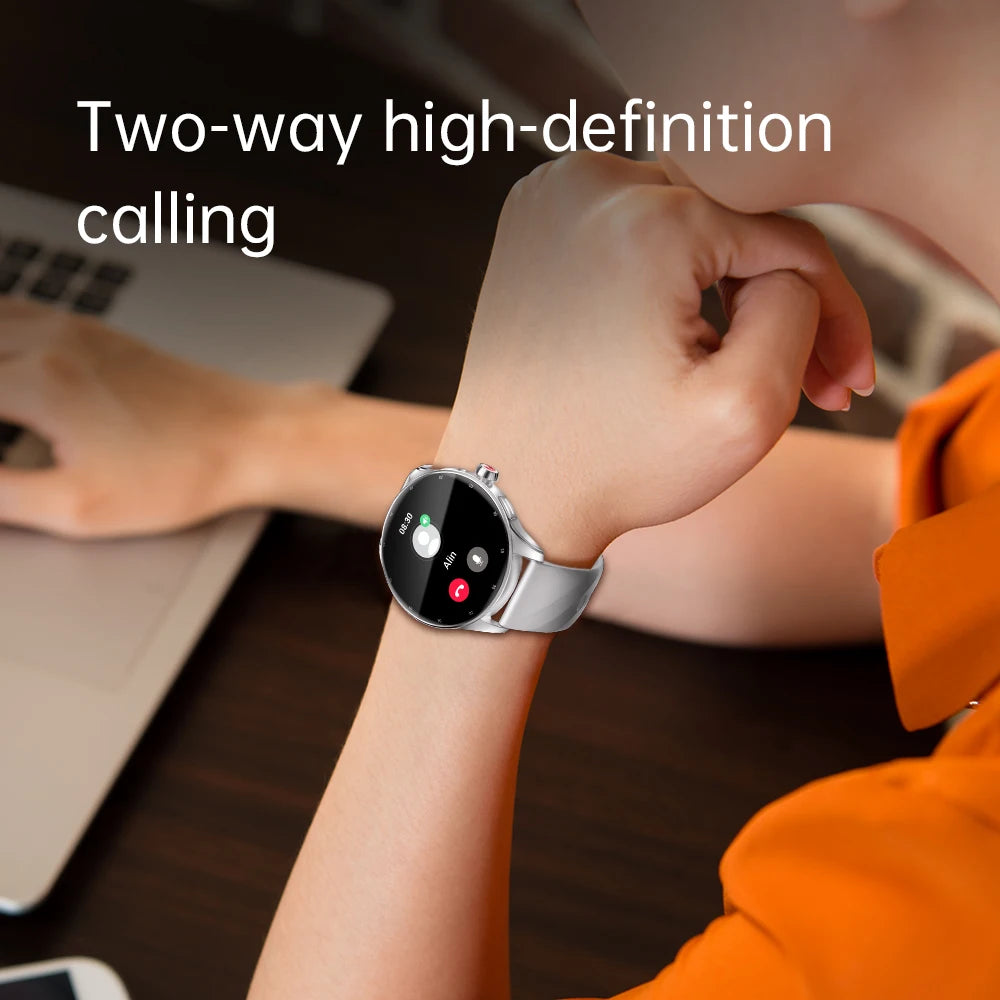 KUMI GW5 Pro Smartwatch – 1.43" AMOLED, Waterproof, Bluetooth Call