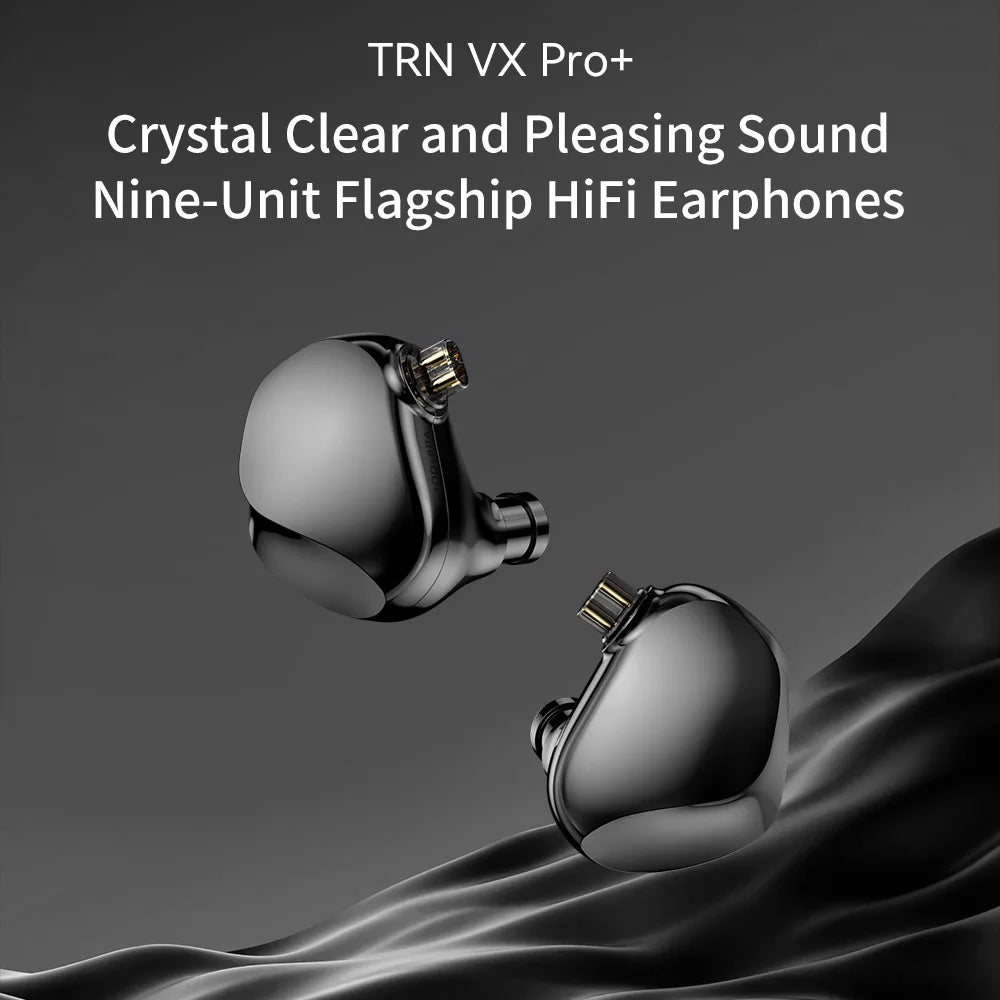New VX Pro+ 8BA+1DD Hybrid In-Ear Monitor Earphones