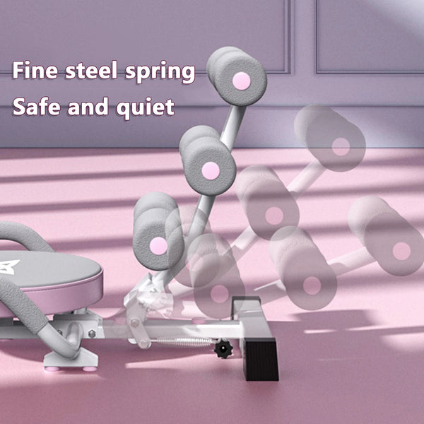 Ab Machine Sit-Up Bench – Portable Core Exerciser