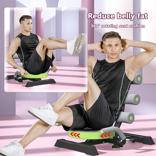 Ab Machine Sit-Up Bench – Portable Core Exerciser