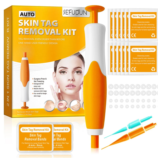2-in-1 Skin Tag Remover Kit – Micro & Standard Mole/Wart Tool