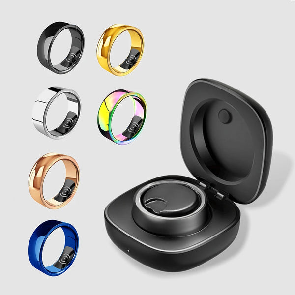 Smart Ring SR200 Health Tracker – Waterproof Multi-Sensor Ring
