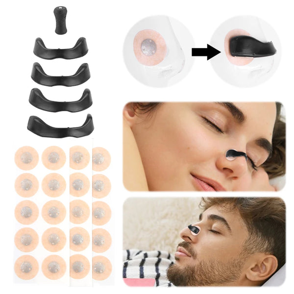 15 Pairs Magnetic Nasal Strips – Anti Snoring, Airflow Boost, Sleep Aid Breathing Dilators for Nighttime Use