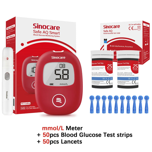 Safe AQ Blood Glucose Meter Kit – Complete Diabetes Monitoring Solution