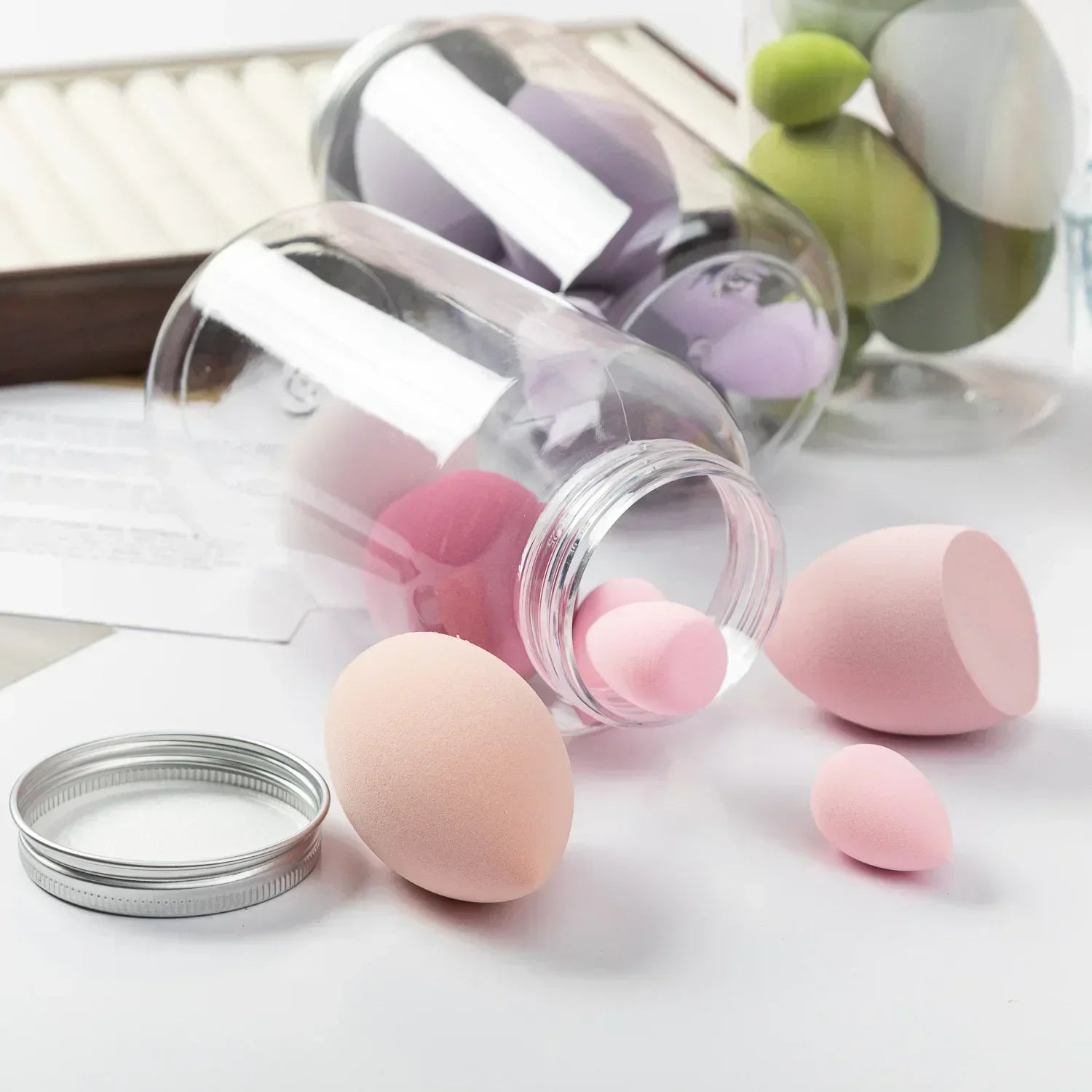 12/14pcs Makeup Sponge Set – Beauty Blender Puff Tools