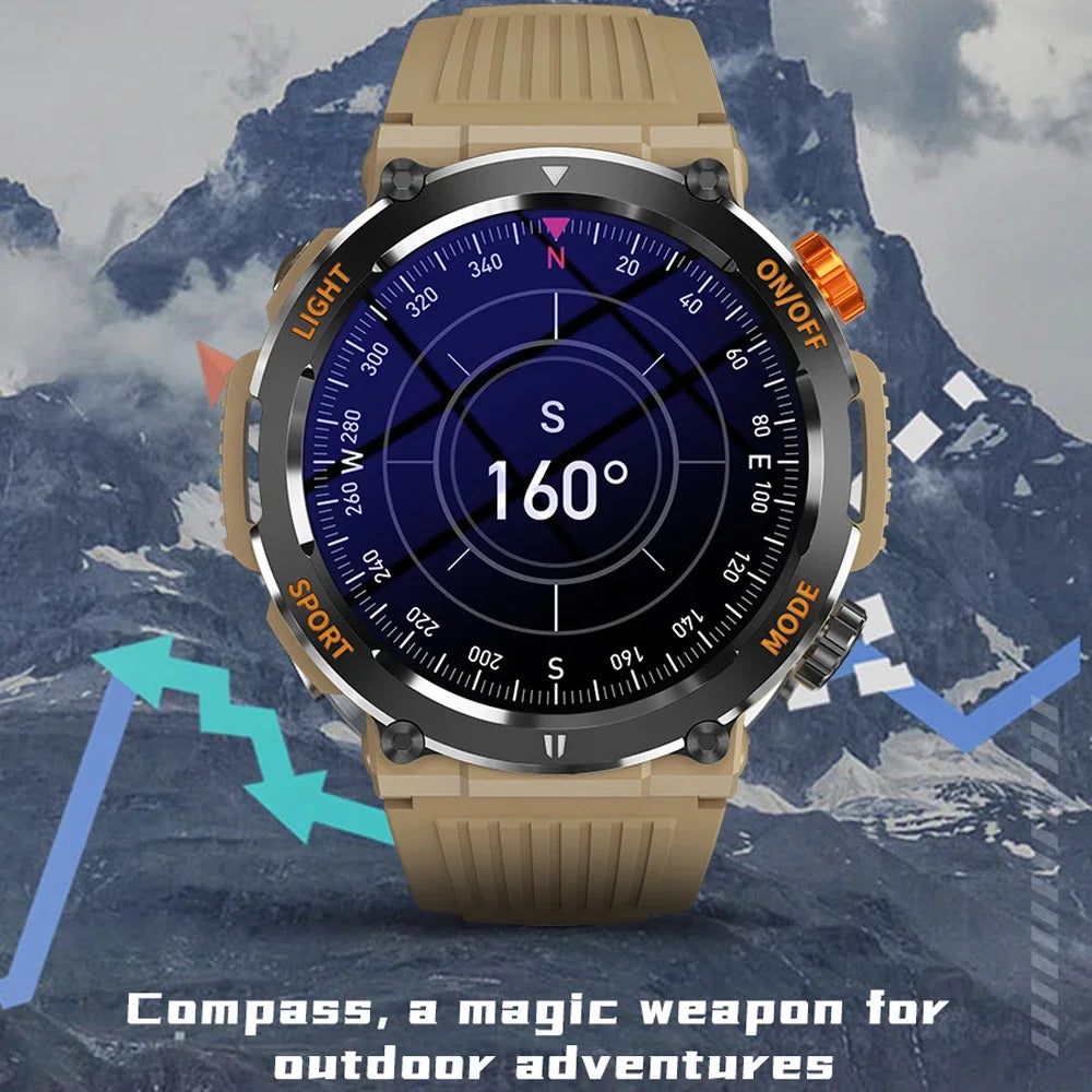 HT17 Smart Watch – Waterproof Sports Fitness Tracker with Compass