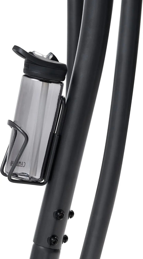 Upright Elliptical Full-Body Exerciser with Pulse Sensors