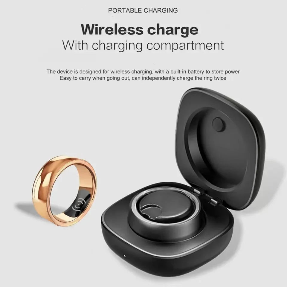 Smart Ring SR200 Health Tracker – Waterproof Multi-Sensor Ring