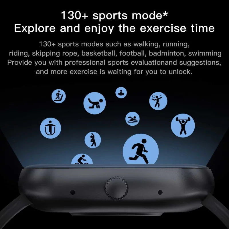 New Bluetooth Call Smartwatch – Blood Pressure & Fitness Tracker