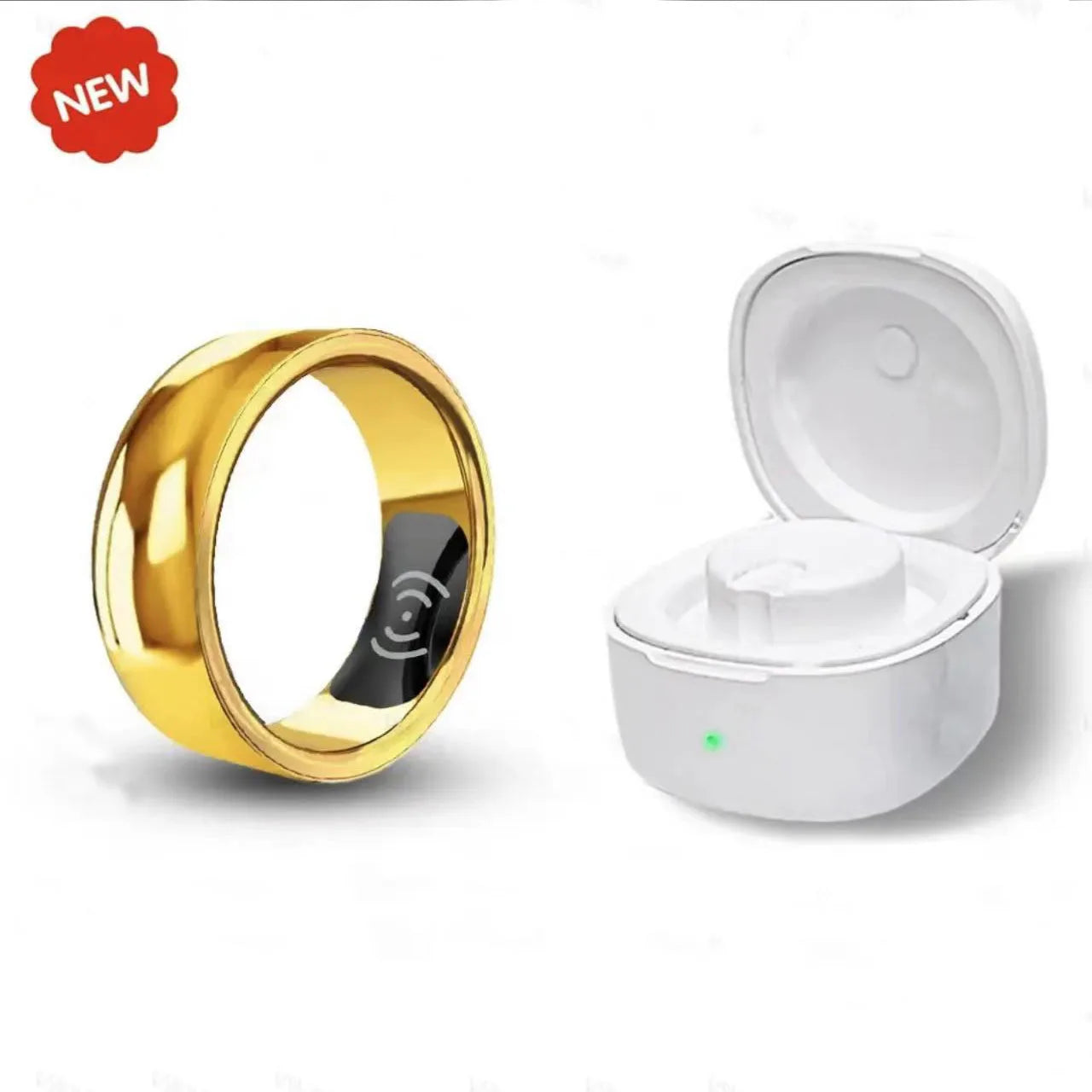 Smart Ring SR200 Health Tracker – Waterproof Multi-Sensor Ring