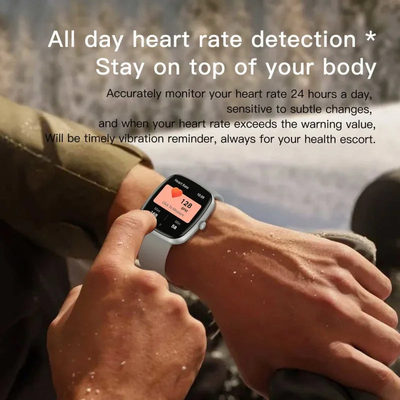 New Bluetooth Call Smartwatch – Blood Pressure & Fitness Tracker