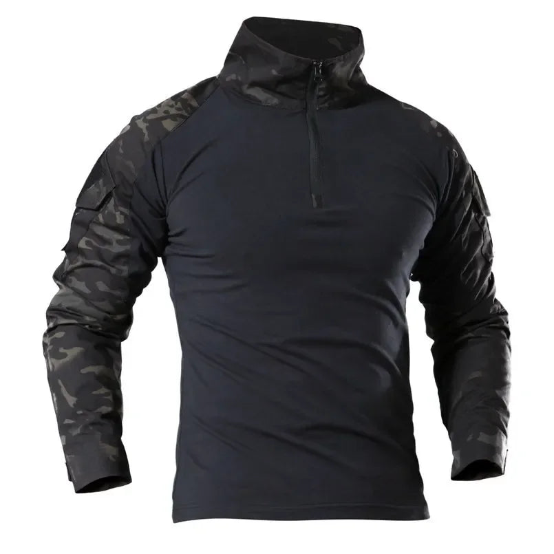 Men’s Tactical Long Sleeve Quick-Dry Outdoor Tee